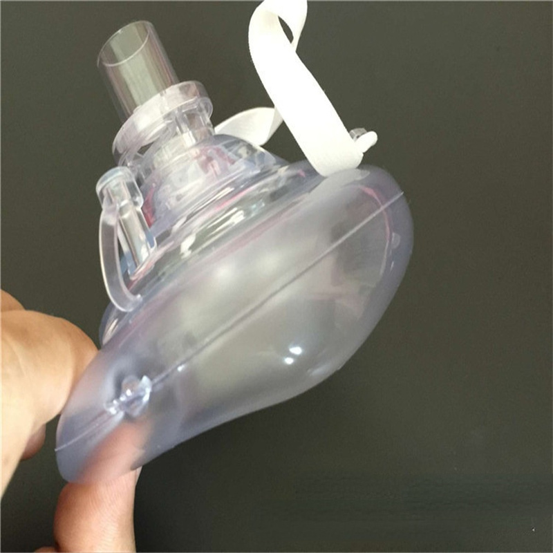 قناع التنفس الإسعافات الأولية المهنية حماية رجال الإنقاذ التنفس الاصطناعي قابلة لإعادة الاستخدام مع أدوات صمام في اتجاه واحد