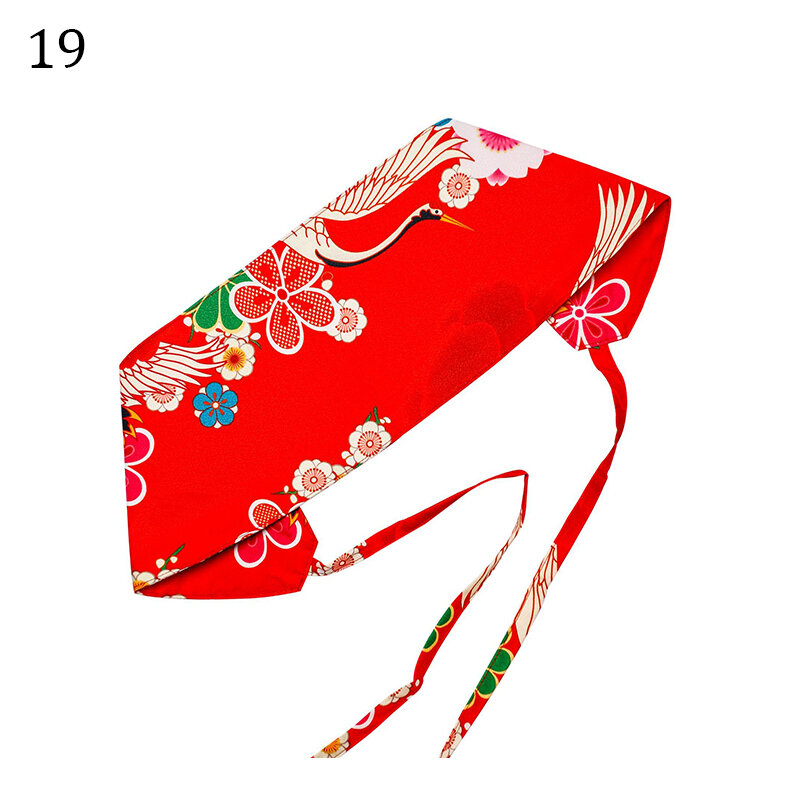 زهرة ملونة مطبوعة كيمونو حزام ، رداء قابل للتعديل ، معصمه خمر ، مشد واسعة التقليدية ، تسخير سلسلة رقيقة