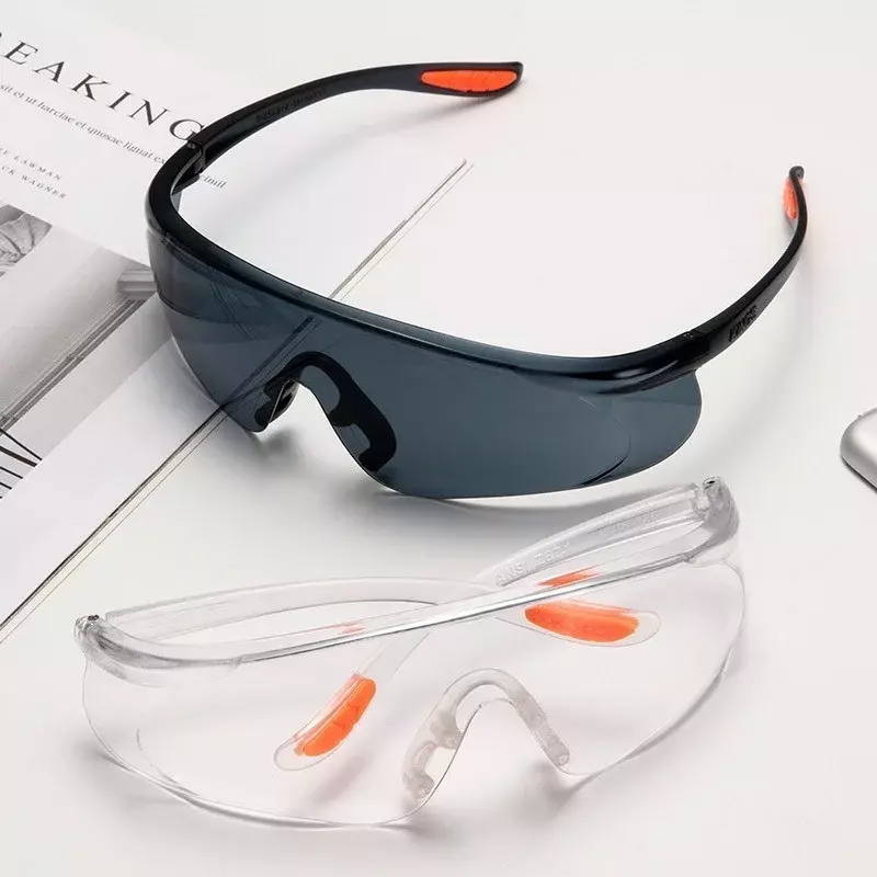 العالمي مكافحة سبلاش نظارات العمل السلامة الصناعية حماية العين الدراجات يندبروف الغبار الستائر حملق للجنسين
