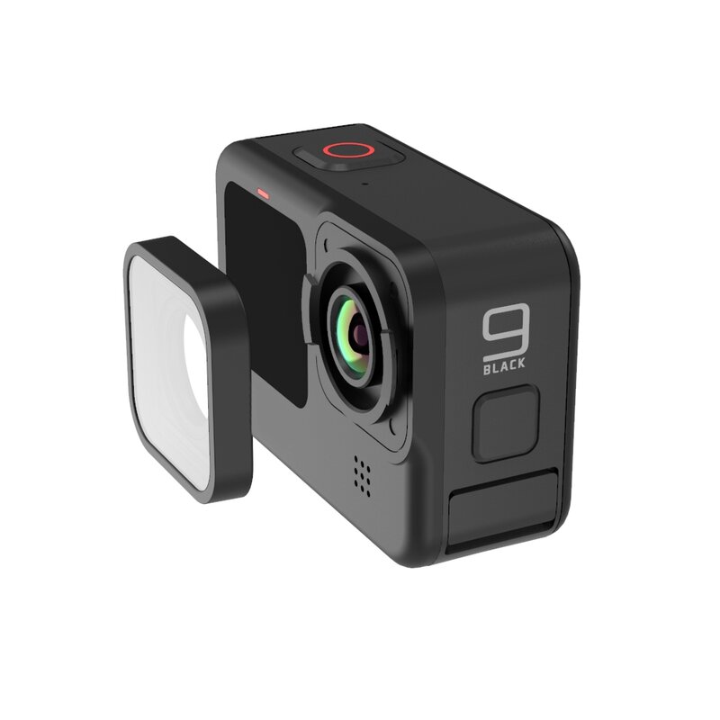 فلتر حماية من البنفسجية لكاميرا GoPro Hero 9 الرياضية ، غطاء استبدال العدسة ، ملحق كاميرا الحركة