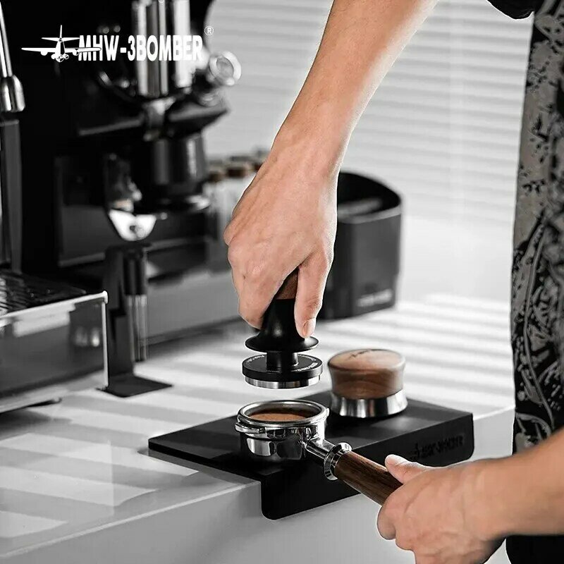مدلك قهوة بالضغط المستمر ، مفارش إسبرسو مع زنبرك معايرة ، أداة باريستا احترافية ، 30 رطل ، 51 رطل ، 53 ، 58