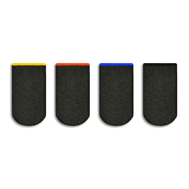 20/100 قطعة من أغطية لأصابع الألعاب PUBG غطاء لأطراف الأصابع يسمح بالتهوية مقاوم للعرق ومقاوم للانزلاق قفازات الإبهام لألعاب الهاتف المحمول