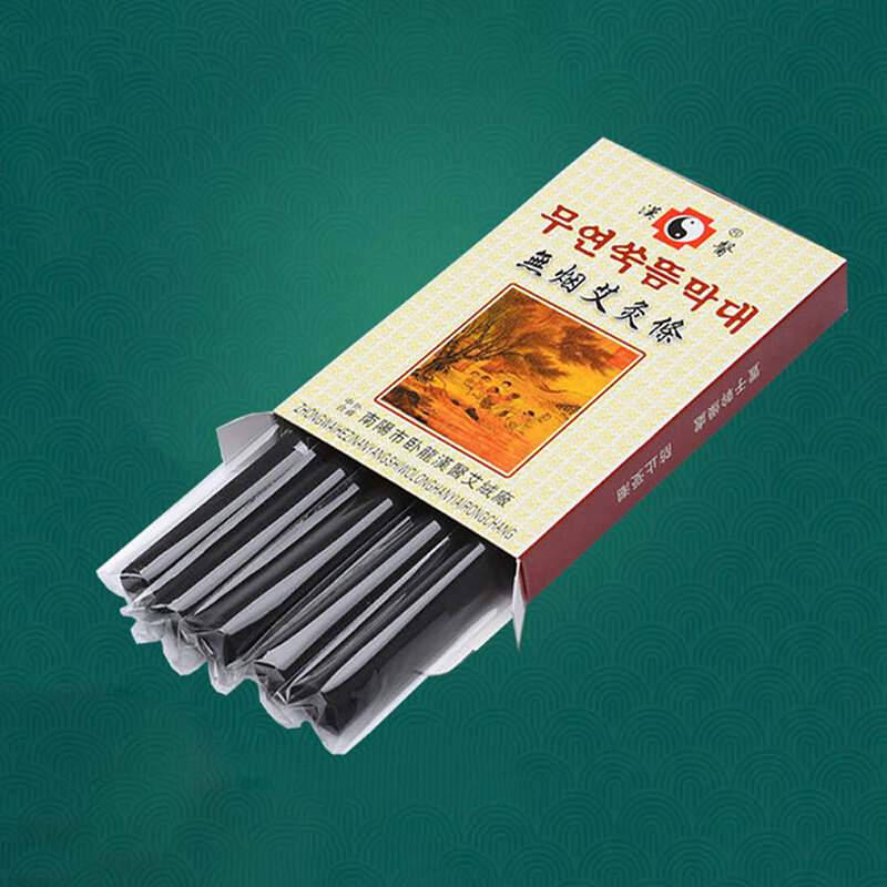 5 قطعة دخان طفيف Mugwort رولز Moxa العلاج الدخان النقي الكى العصي الوخز بالإبر نقاط ميريديان تدليك دافئ