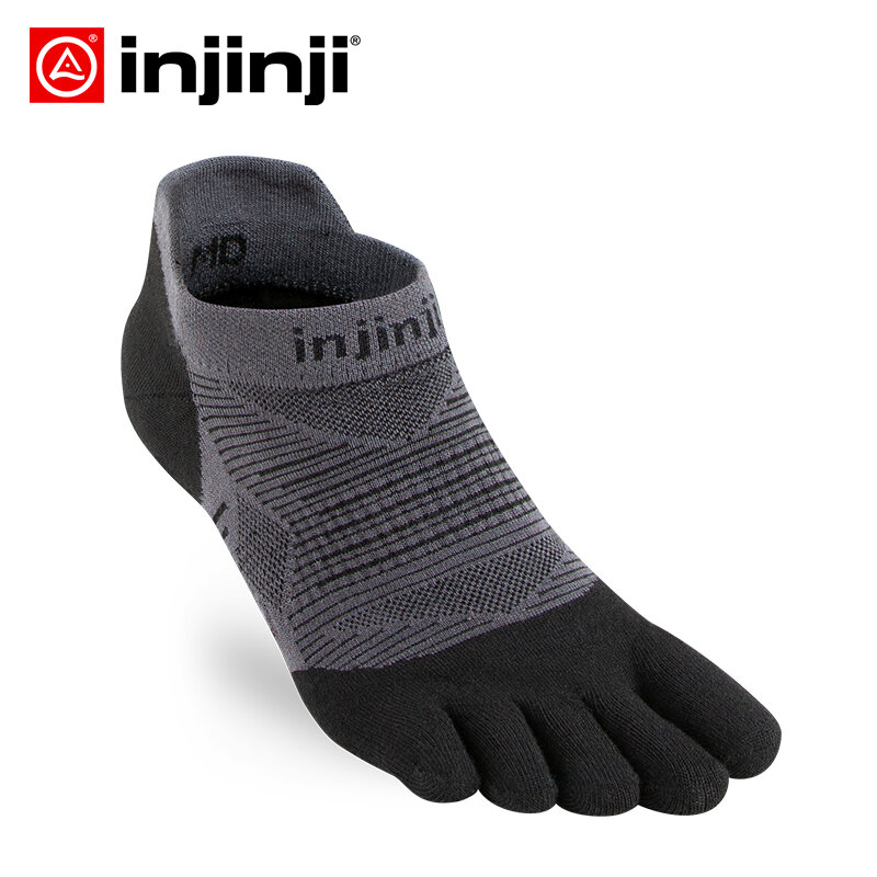 Injinji-جوارب رياضية بخمسة أصابع للرجال ، جوارب منخفضة القطع ، مناسبة للجري ، ورياضة اليوجا ، وامتصاص العرق ، وسريعة الجفاف
