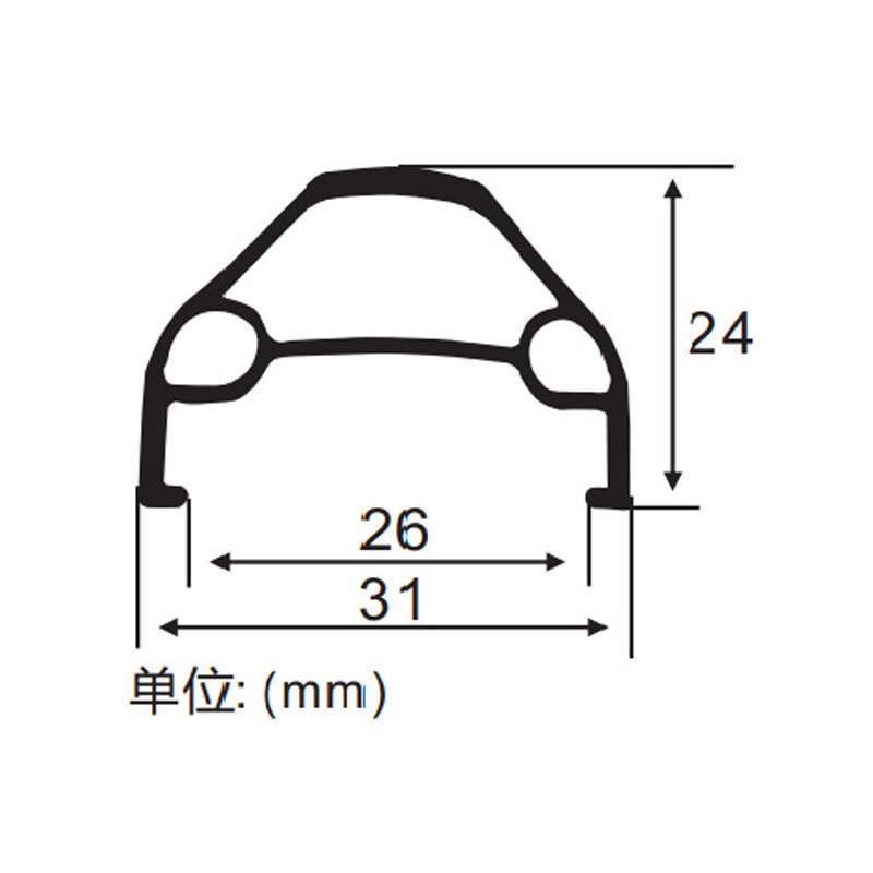 فرامل قرصية للعجلتين الأمامية والخلفية لسيارة MTB ، محور كاسيت HG ، عرض حافة الجسم 26 ، 32 ساعة ، مناسب لإطارات 2.8