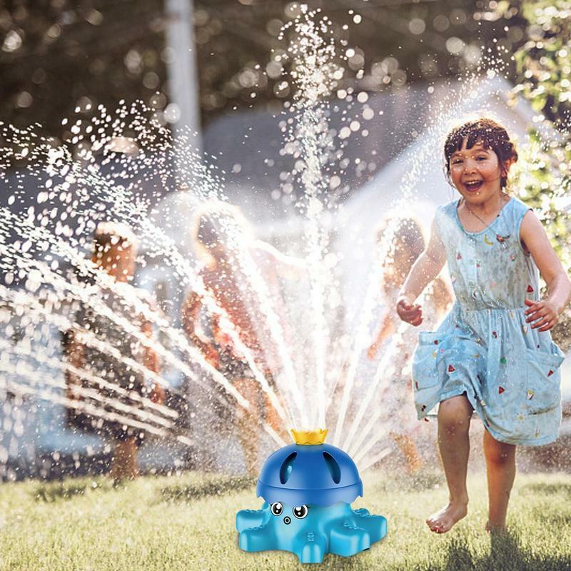 الأخطبوط رذاذ الماء الدورية في الهواء الطلق رذاذ الماء الرش لطيف الفناء الخلفي Sprinkler الرش لعبة المياه متعة لعبة الرش للأطفال