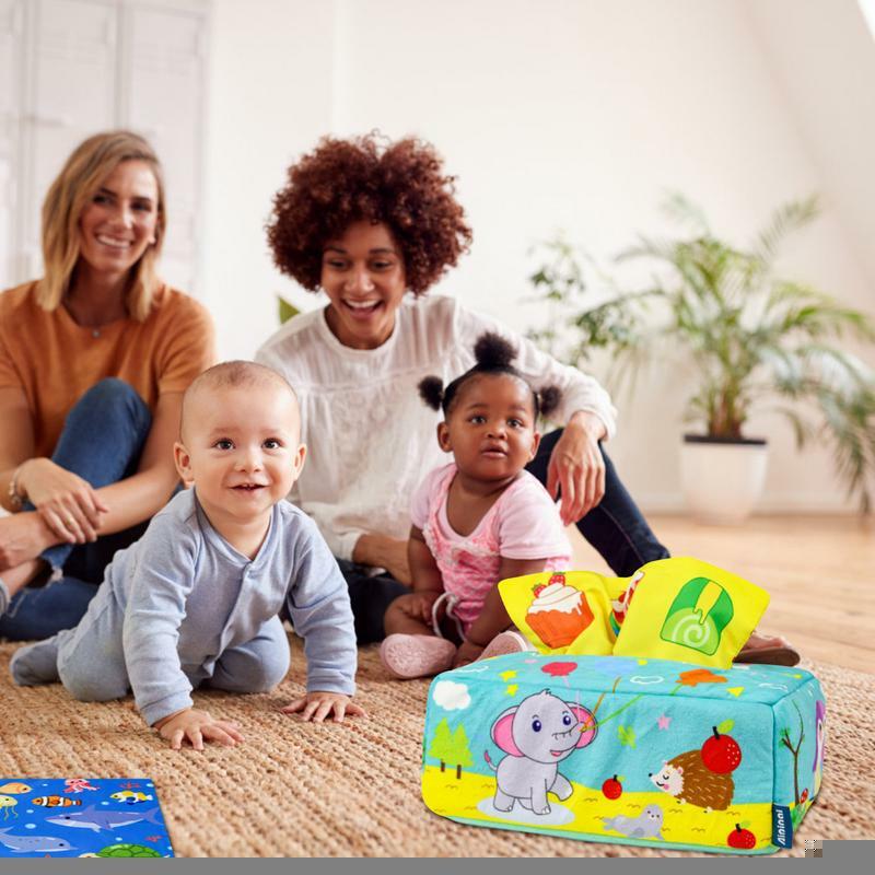 ألعاب الصندوق الحسي للأنسجة الحسية ، التعرف على الألوان ، لعبة التعلم في مرحلة ما قبل المدرسة ، حيوان حديث الولادة ، السفر ، المنزل ، التخييم