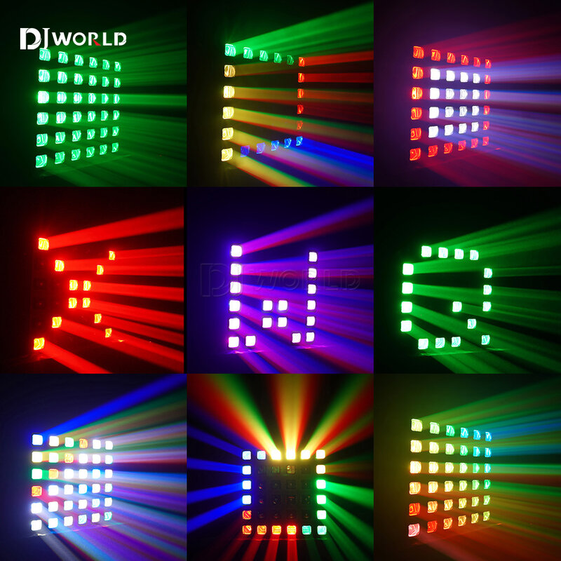 مصباح شعاع بليندر ماتريكس ، إضاءة بتأثير المسرح ، 36 × 10 واط ، RGBW ، DMX512 ، حفلة ديسكو دي جي ، نوادي رقص ، بار ، زفاف ، 4 في 1