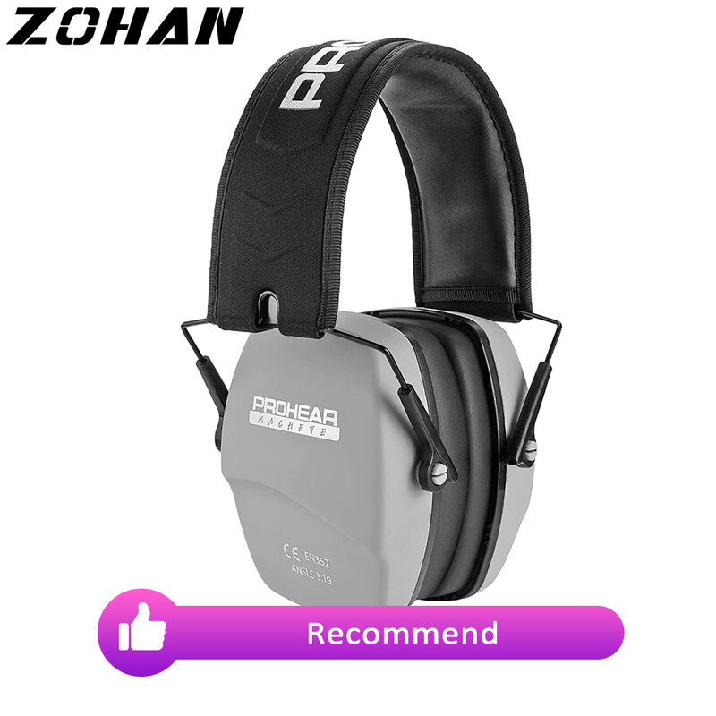 Zohan-الحد من الضوضاء للأذنين للصيد بندقية وبندقية ، والحد من الضوضاء ، ومكافحة الضوضاء ، ضئيلة وقابلة للطي ، snr 26db