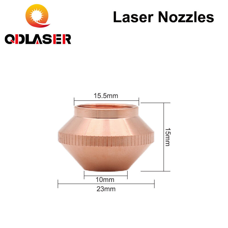 كدليزر-آلة القطع بالليزر ، رأس رصاصة ، فوهة الليزر ، طبقة واحدة ومزدوجة ، عيار 0.8-4.0 لسينسيناتي ، ألياف الليزر ، 1064nm