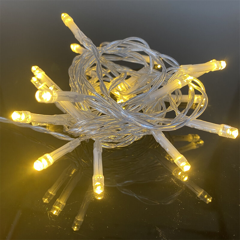 2 متر/3 متر/5 متر/10 متر USB 5 فولت LED سلسلة أضواء الجنية أضواء جارلاند عيد الميلاد الديكور حفل زفاف عيد الميلاد آمنة الجهد المنخفض سلسلة ضوء