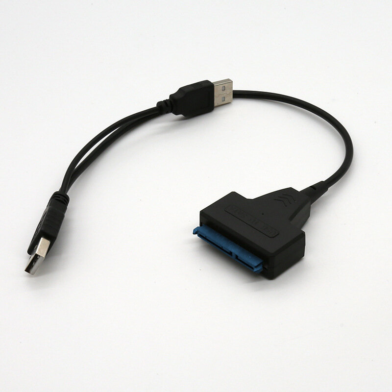 كابل SATA لأجهزة الكمبيوتر المحمول SSD 2.5 بوصة سطح المكتب HDD محرك الأقراص الصلبة الخارجية USB 3.0 محول مع منفذ امدادات الطاقة لنظام التشغيل Mac ، ل Windwos
