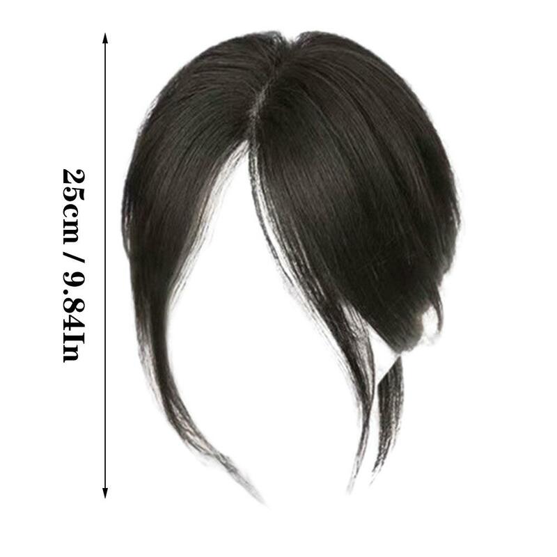 قطع شعر مستعار محاكاة للنساء ، طبيعية ورقيقة ، دفقات 8 أشكال ، قطع شعر خفيفة ورقيقة ، على الجزء العلوي من الرأس