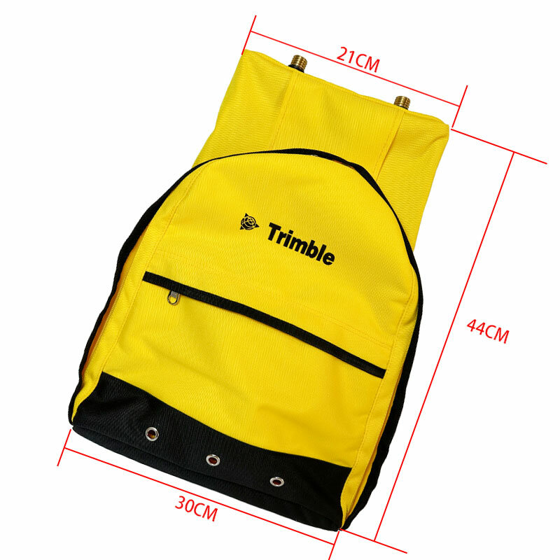 حقيبة كتف ناعمة مزدوجة لأجهزة الاستقبال الثلاثية ، حقيبة ظهر واقية عالية الجودة ، RTK لـ GPS من R6 R8 وما إلى ذلك