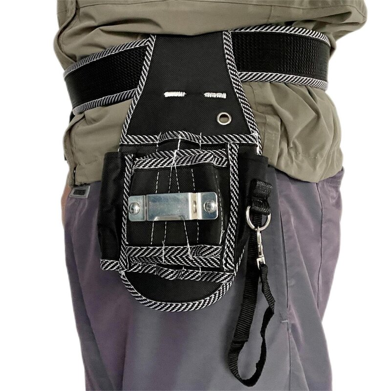 حزام أدوات من قماش النايلون متعدد الوظائف ، حامل طقم مفك ، حقيبة أدوات ، حقيبة جيب ، حقيبة خصر كهربائية