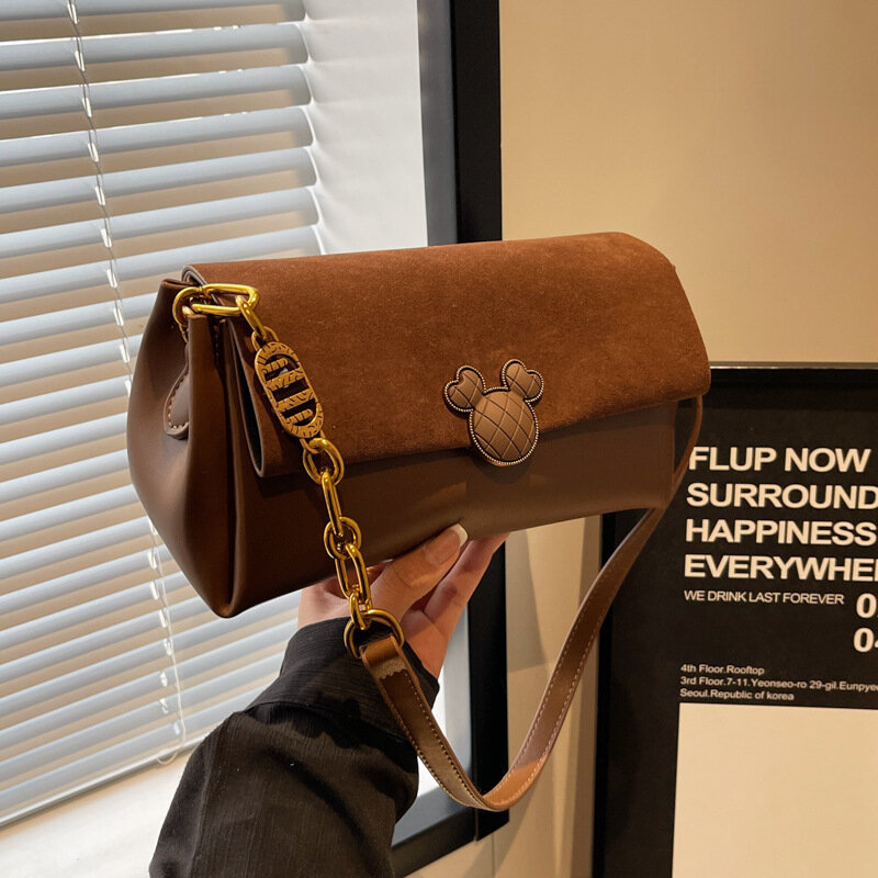 حقيبة كروس بودي كلاسيكية للنساء ، حقيبة تحت الذراع بكتف واحد ، متعددة الاستخدامات وعصرية ، راقية ، صغيرة ، موضة جديدة ،