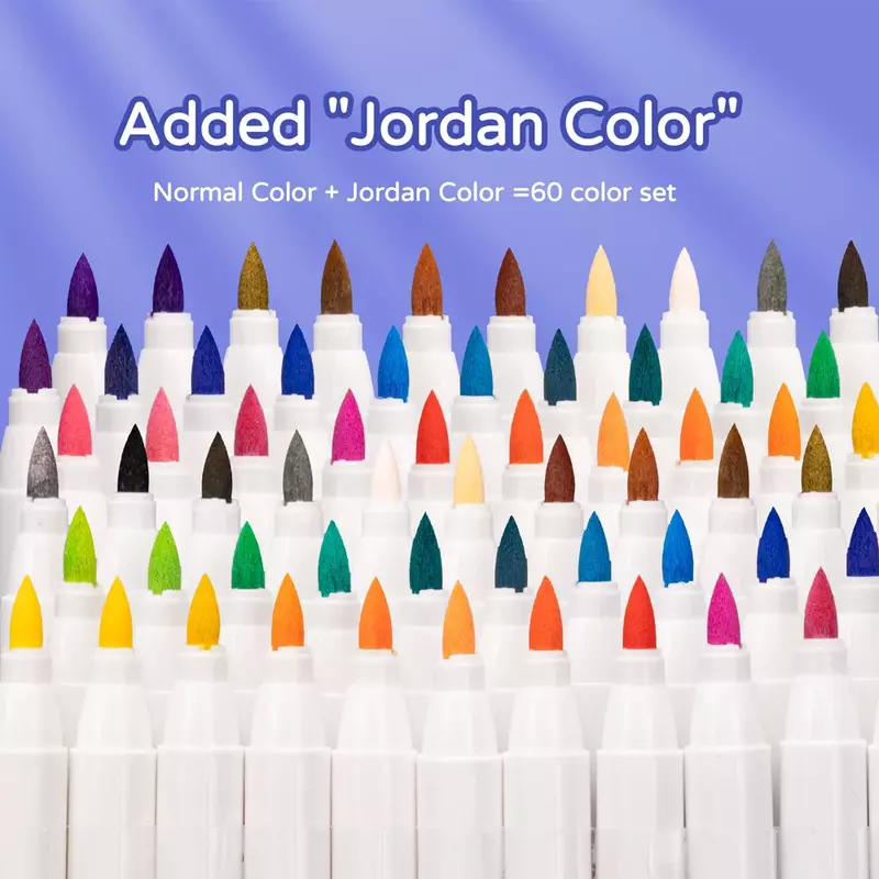 مجموعة علامات أكريليك للقماش ، أقلام فرشاة ، لوحة صخرية ، قماش زجاجي سيراميك ، صناعة بطاقات ذاتية الصنع ، لوازم فنية ، 18 لونًا ، 24 لونًا ، 36 لونًا ، 84 لونًا