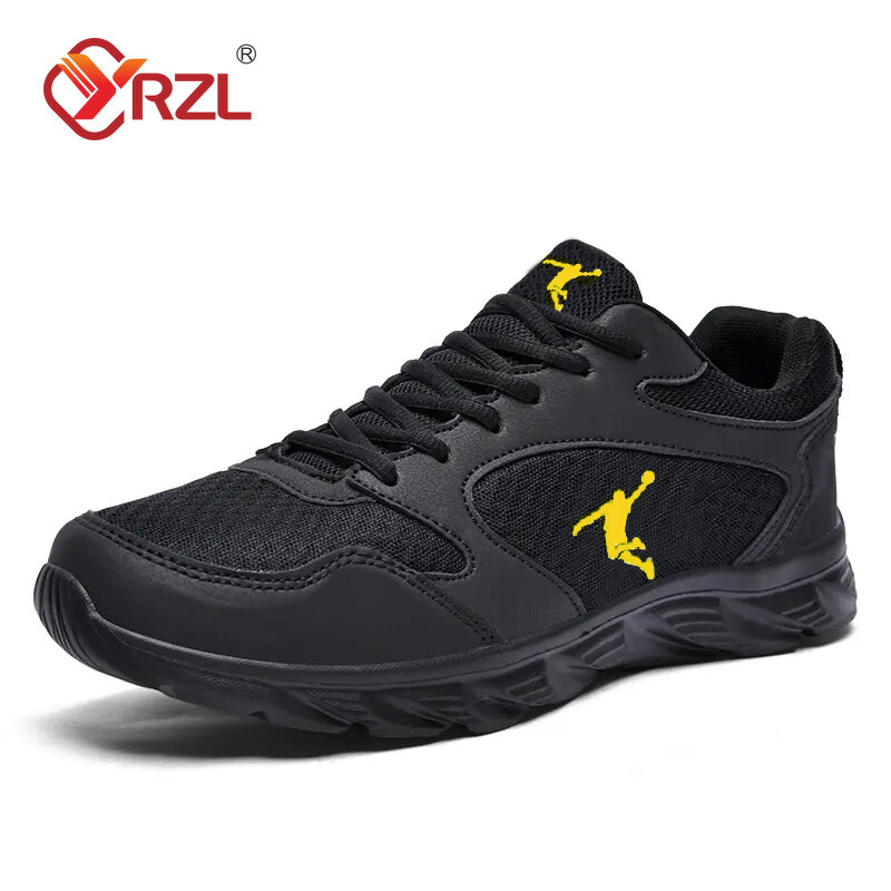 YRZL-أحذية رياضية كاجوال جيدة التهوية للرجال ، أحذية مشي ، خارجية ، ناعمة ، خفيفة الوزن ، أحذية عصرية ، عالية الجودة ، جديدة