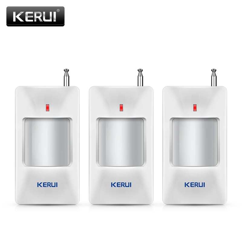 KERUI لاسلكي ذكي PIR استشعار الحركة كاشف إنذار ل 433MHz W18 W20 واي فاي GSM المنزل لص نظام إنذار الأمن