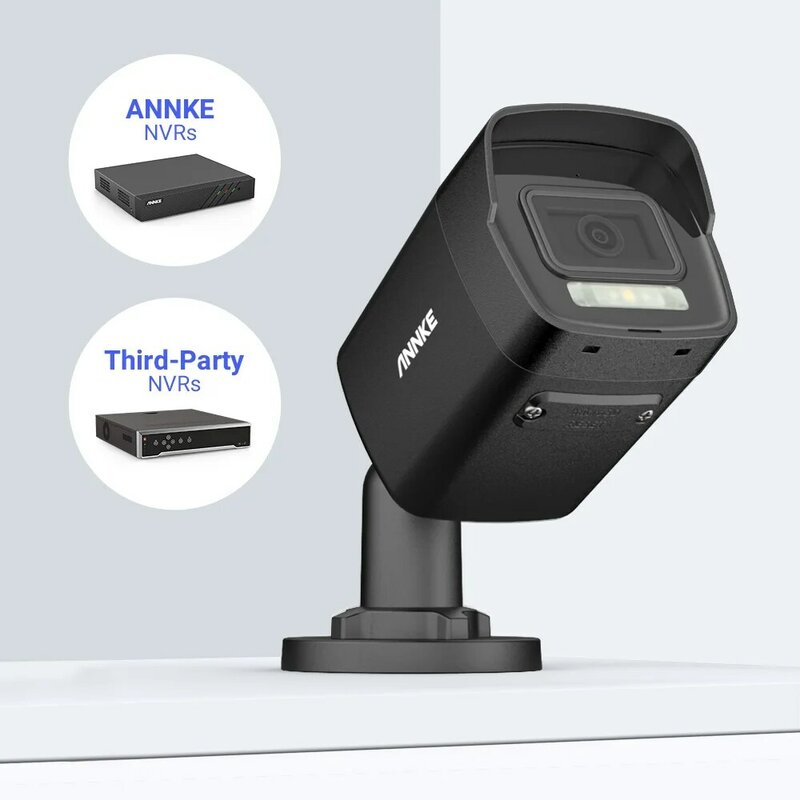 نظام مراقبة فيديو HD POE ANNKE-Ultra ، كاميرات أمنية ، مسجل NVR ، مجموعة CCTV ، أضواء مزدوجة ذكية ، كاميرا IP ، 3K ، 8CH ، 6MP ، 5MP