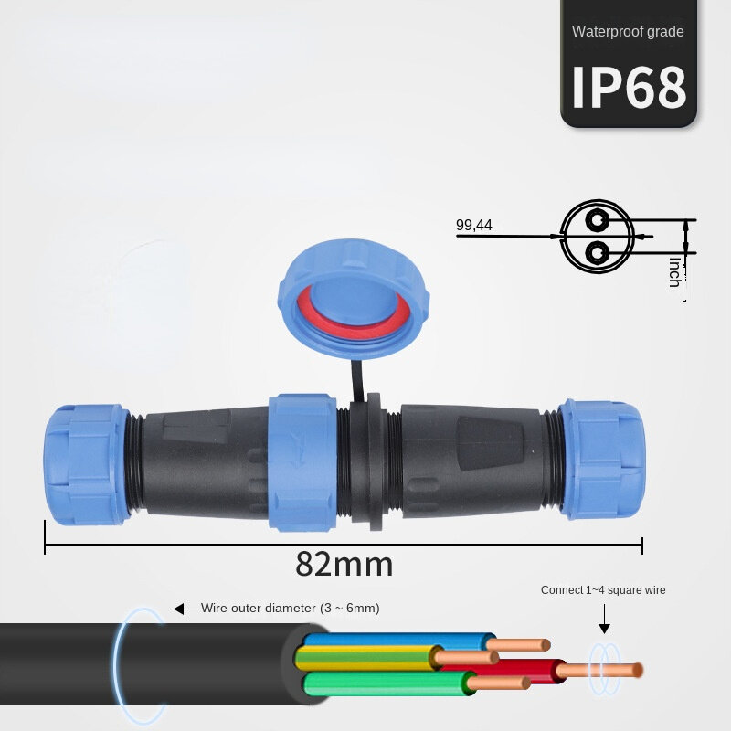 SP1710 SP1711 الإرساء للماء موصل IP68 2 دبوس 3pin 4pin 5pin 7pin 9pin الطاقة كابلات الموصلات SP17