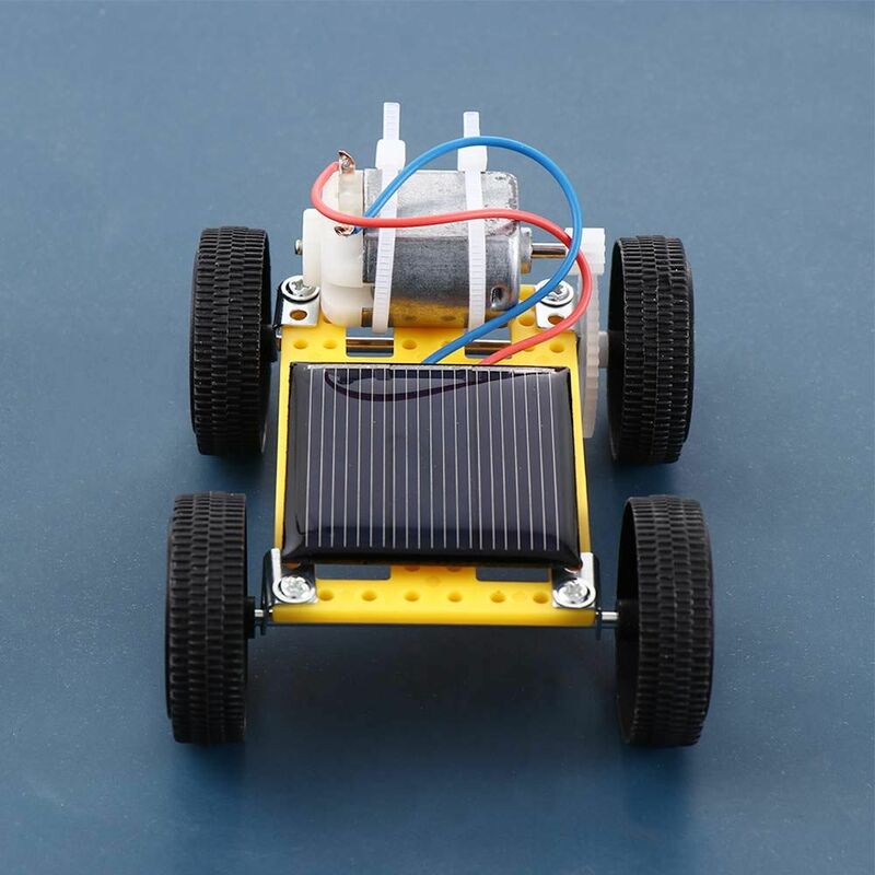 مجموعة ألعاب روبوت سيارة تعمل بالطاقة الشمسية ، ألعاب تعليمية بلاستيكية ، تجربة علمية ، طاقة شمسية ، تجميع ذاتي الصنع