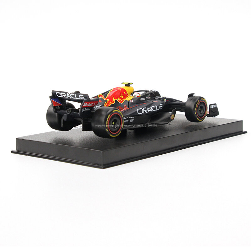 Bburago 1:43 F1 2022 بطل 1 # Verstappen ريد بول سباق RB18 #11 بيريز سبيكة سيارة نموذج سيارة مسبوك لعبة جمع هدية