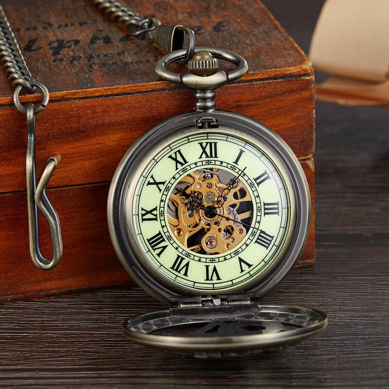 برونزية لهجة فولميتال الخيميائي ساعة جيب رجل إمرأة تأثيري إدوارد elريك ساعة فوب قلادة سلسلة الميكانيكية ساعة جيب