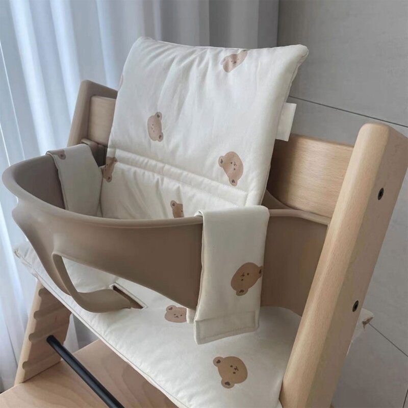 جديد ارتفاع كرسي وسادة عالية غطاء مقعد/مقعد وسادة مريحة لمعظم ارتفاع كرسي الطفل الطعام كرسي حصيرة