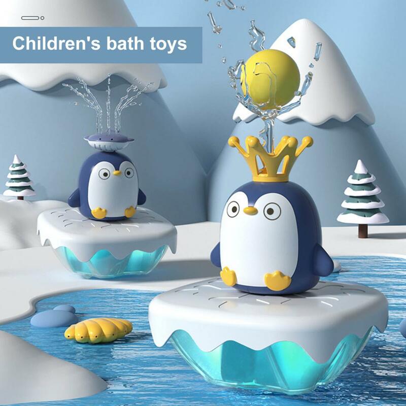 كارتون البطريق حمام لعبة التفاعلية حمام الطفل لعبة لطيف البطريق بخاخ المياه لحوض الاستحمام حمام دش متعة هدية للأطفال الرضع