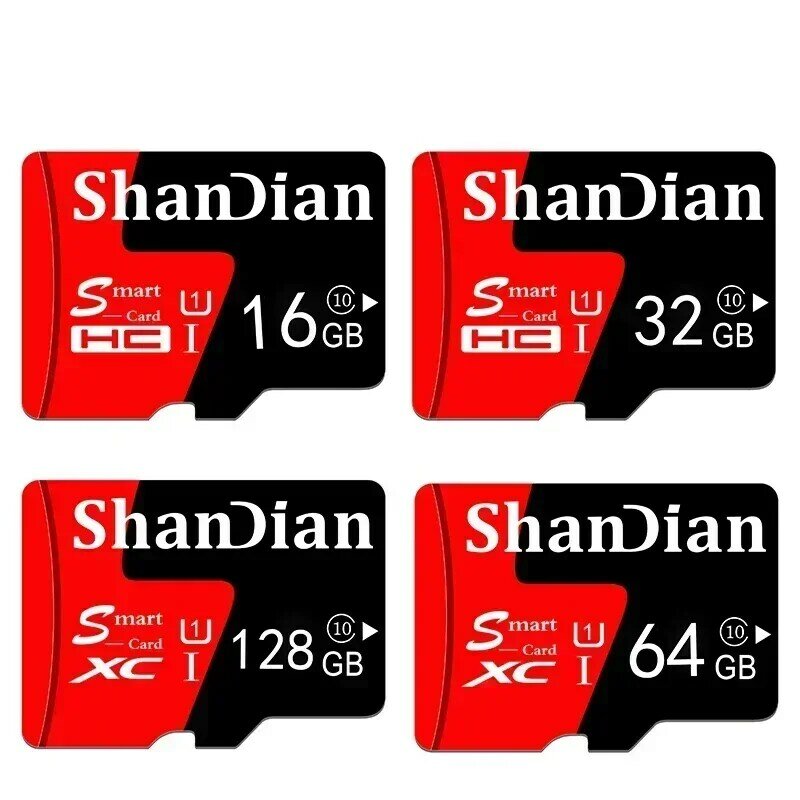 شانديان-بطاقة ذاكرة SD ذكية أصلية ، فلاش 128 جيجابايت ، SD صغيرة ، Aq10 ، UHS-I ، عالية السرعة ، بطاقة TF للجوال ، هدية عمل الصباح