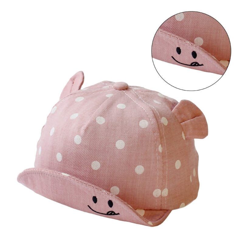 قبعات الأطفال ذات الذروة، قبعة بيسبول للأطفال حديثي الولادة، قبعة بيسبول قابلة للتعديل