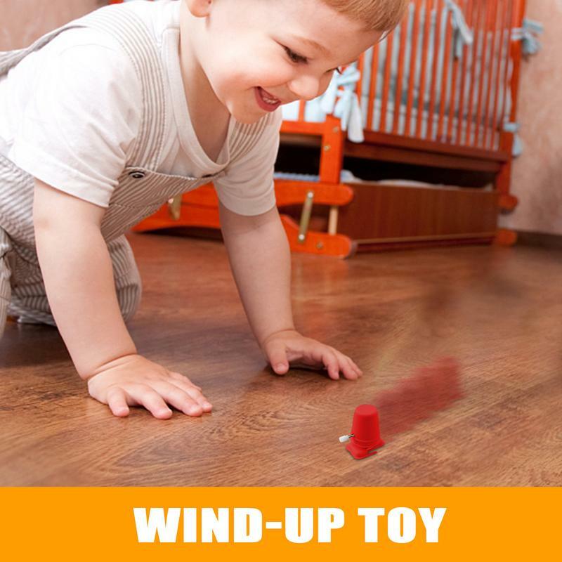 آلية لعبة تعمل بالساعة للأطفال والكبار ، لعبة المشي ، ألعاب صغيرة ، تفاعلية الرياح ، المشي مضحك