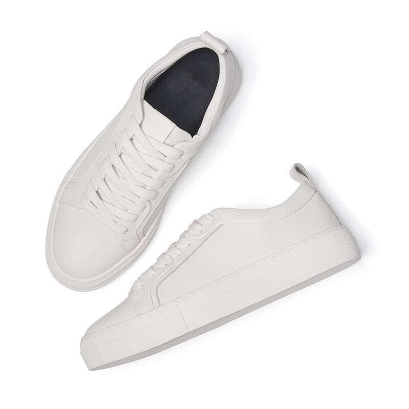 MOOQDAAX 2023 ربيع جديد أحذية نسائية أحذية بيضاء صغيرة جلد طبيعي تنوعا الأحذية واحدة مجلس أحذية غير رسمية أحذية رياضية