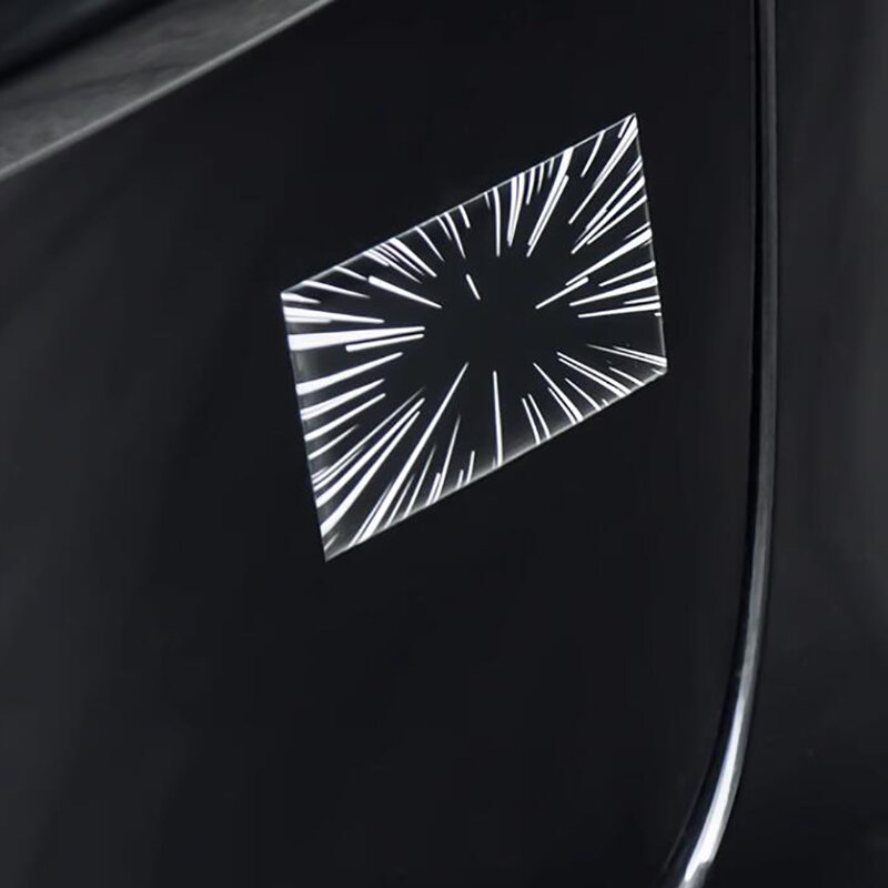 شارات شعار شعار لنفق الوقت والمكان للسيارة ، ملصق راتنج لطراز تسلا 3 X Y S منقوش إكسسوارات تصميم مسيحية