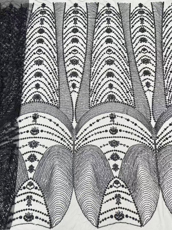 أحدث قماش دانتيل بالترتر الأفريقي ، خرزات زهور فرنسية ثلاثية الأبعاد ، دانتيل شبكي نيجيري لفستان حفلات الزفاف ، تطريز عالي الجودة ،