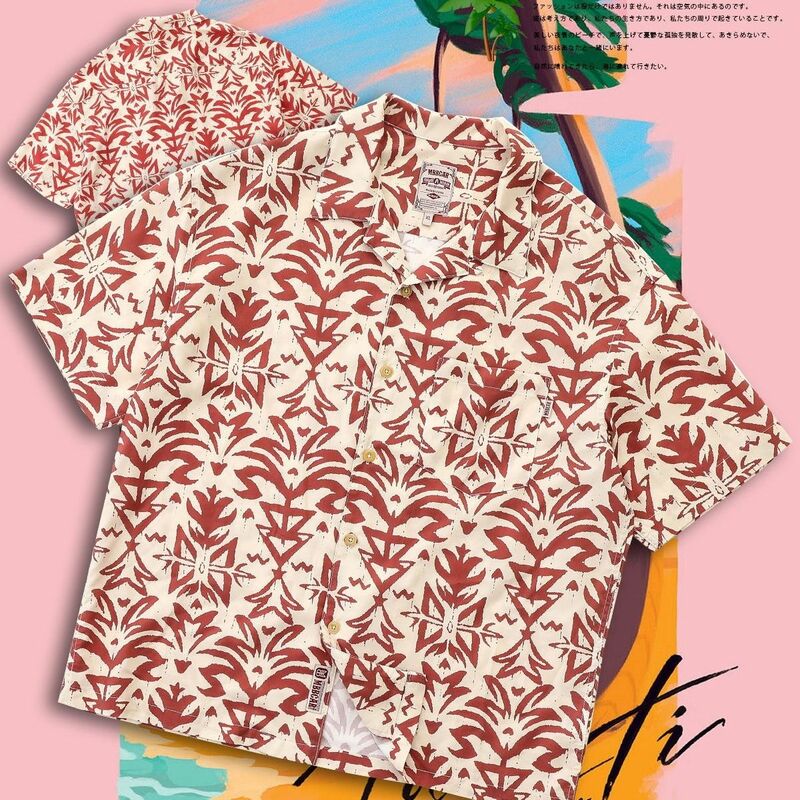 قمصان شاطئ هاواي غير رسمية بأكمام قصيرة للرجال والنساء ، قمم زهور فضفاضة ، ملابس سريعة الجفاف ، عطلة على شاطئ البحر