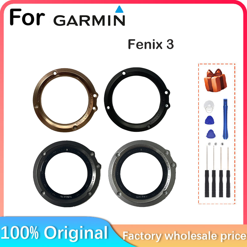 جديد ل Garmin Fenix 3 Gps ساعة ذكية شاشة LCD مع الإطار ساعة الزجاج استبدال إصلاح أجزاء ل Garmin Fenix 3 فقط LCD