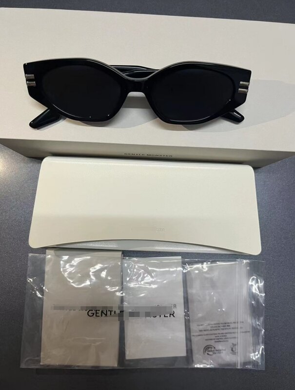 نظارات شمسية GM-Ghost 01 كلاسيكية للرجال والنساء ، فاخرة ، لطيفة ، مربعة ، شبح ، Monst ، Monst ، شائعة ، رائجة ، UV400 ، موضة