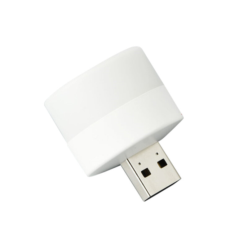 ضوء ليلي صغير إبداعي للمشاهير USB متفرع ثنائي الفتحات USB موسع خارجي محمول متعدد الوظائف ضوء ليلي أبيض دافئ