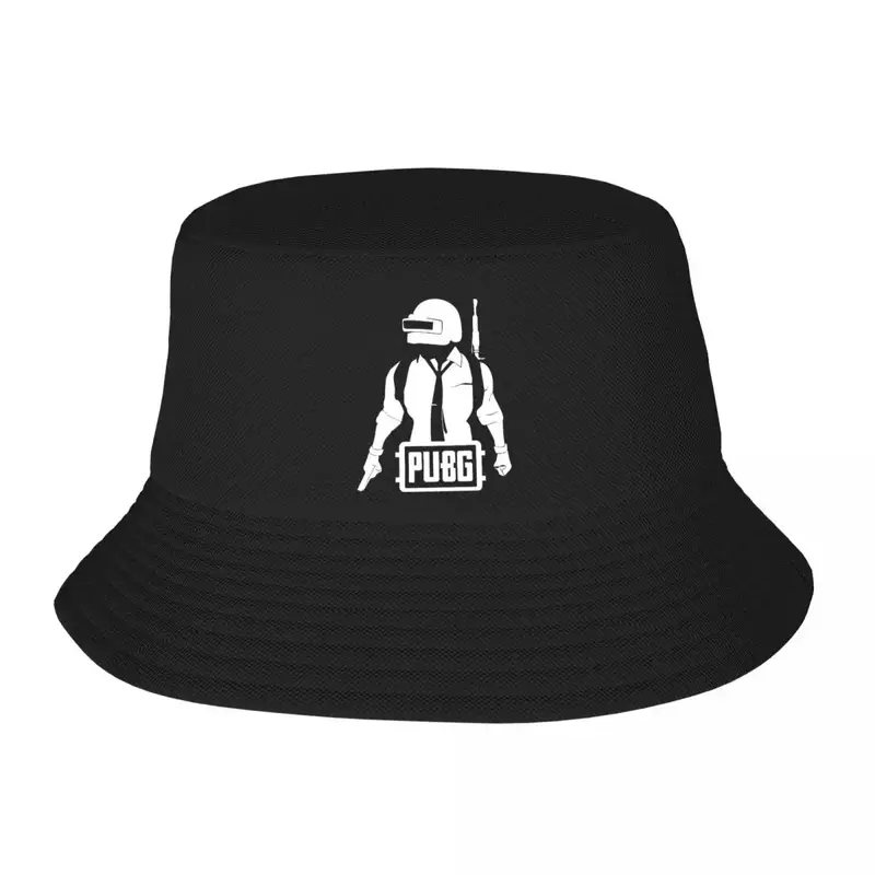 قبعة PUBG-Bucket للرياضة في الهواء الطلق ، قبعات الصيادين ، صيد السمك في الشمس على الشاطئ ، قبعة بوب باناما مطبوعة مضحكة ، الصيف #1