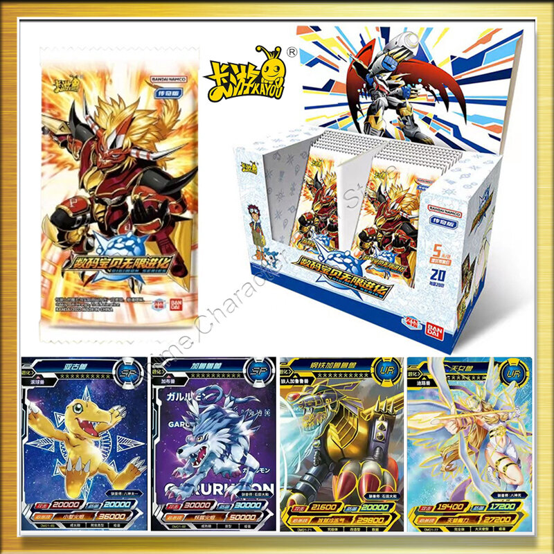 بطاقات KAYOU Digimon مغامرة طبعة أسطورية لعبة أنيمي الطرفية Tyrannosaurus ريكس SP UR مجموعة بطاقة هدية للأطفال