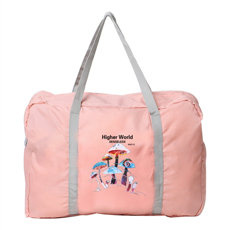 Nylon Travel Bag Large Capacity Foldable Unisex Luggage bag Waterproof Handbags Travel Bags Clothes Storage Portable Organizer