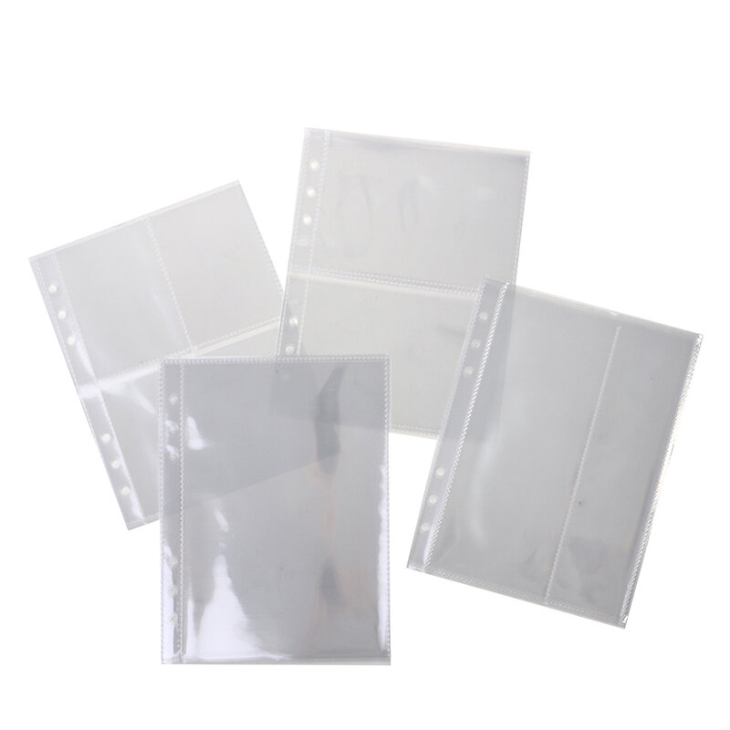 البلاستيك الشفاف ألبوم الصور الموثق ، بطاقات اللعبة ، كتاب كم ، المجلدات ، الألبومات ، القياسية ، إعادة الملء ، 10 قطعة