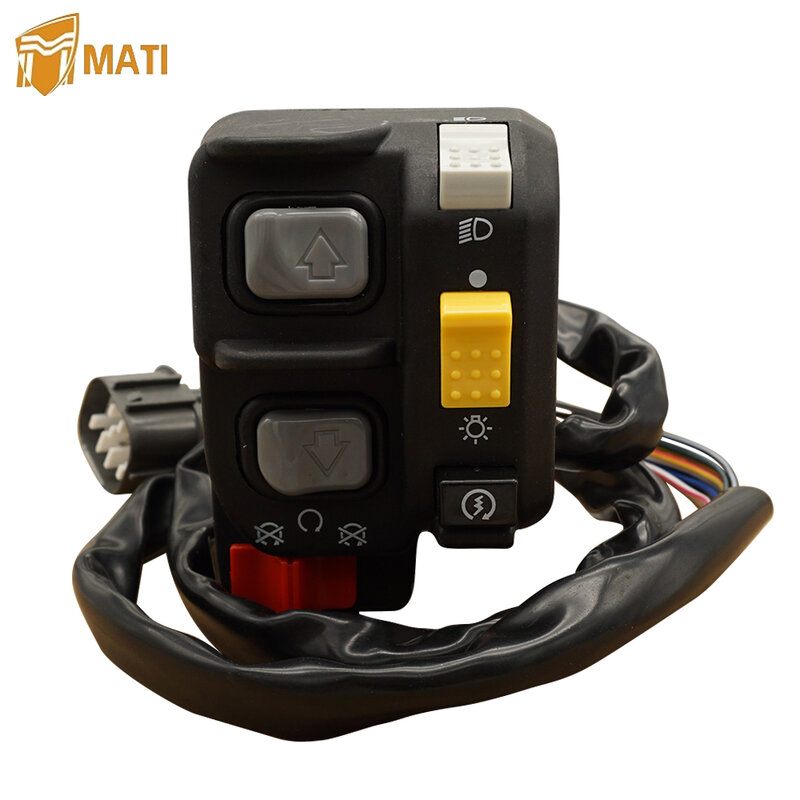 مفتاح التحكم في المقود للاستبدال ، التحول الكهربائي ، بدء ووقف المصباح ، هوندا ATV TRX350FE ، TRX350TE ، 35020-HN5-A10