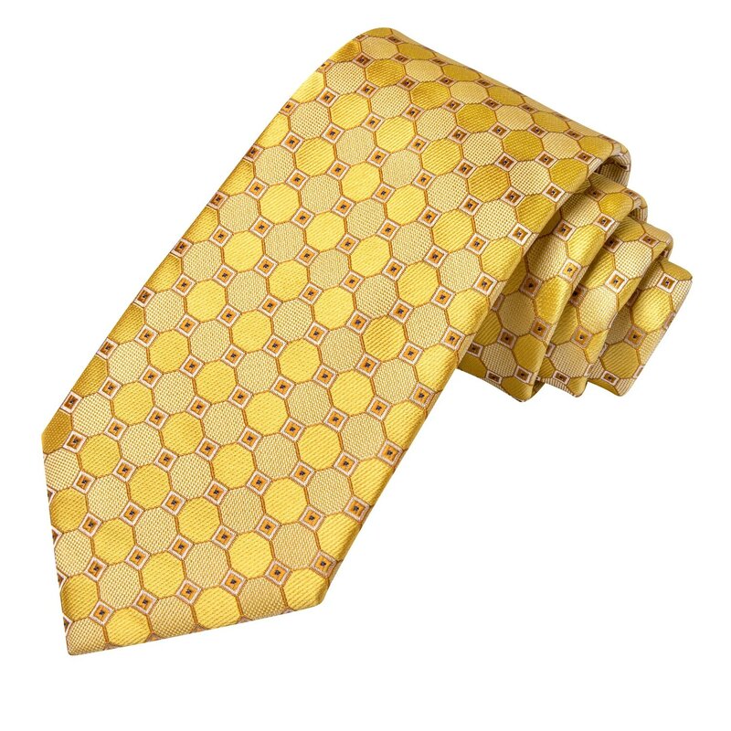 ربطة عنق أنيقة بنقاط البولكا الصفراء للرجال ، مصمم بربطة عنق ، علامة تجارية عصرية ، ربطة عنق لحفلات الزفاف ، أزرار أكمام يدوية ، عمل ، بيع بالجملة