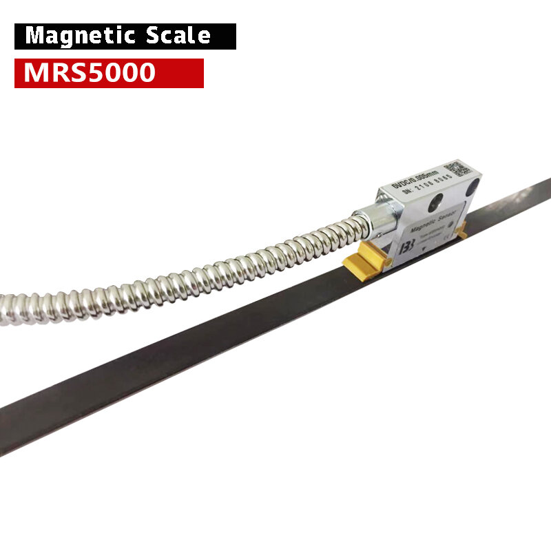 إب MSR5000 المغناطيسي صريف مقياس جهاز استشعار مغناطيسي الخطي جهاز استشعار لقياس الإزاحة قرار 0.005 مللي متر طول 2000 مللي متر 3000 مللي متر 4000 مللي متر الخ