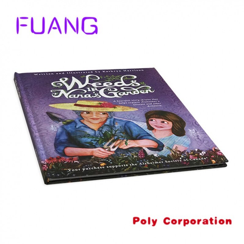 مخصص الغلاف الصلب كتاب الطباعة الأطفال غلاف الكتاب الطابعة في الصين