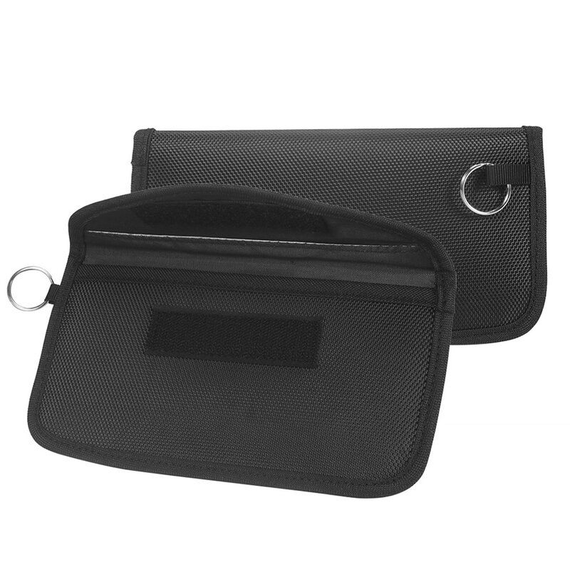 إشارة حجب حقيبة التدريع الحقيبة محفظة ل هاتف محمول حماية الخصوصية و سيارة مفتاح فوب للسفر و البيانات الأمن # WO