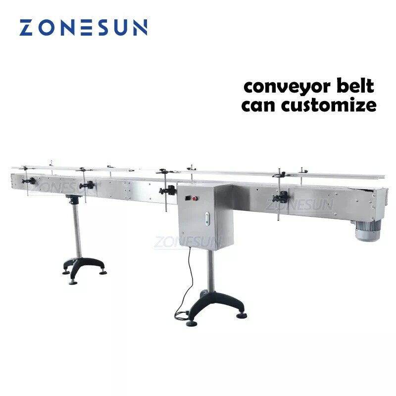 ZONESUN ZS-CB150 أتمتة سلسلة صغيرة للالناقلات سعر آلة الأحزمة الصناعية